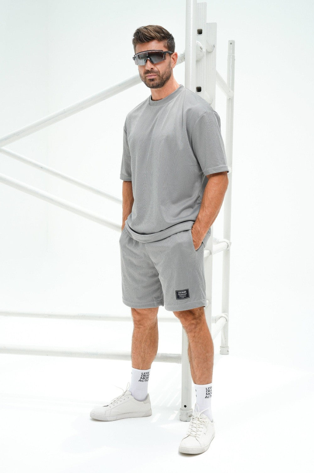 LESS DRAMA MENS MESH T SHIRT|285