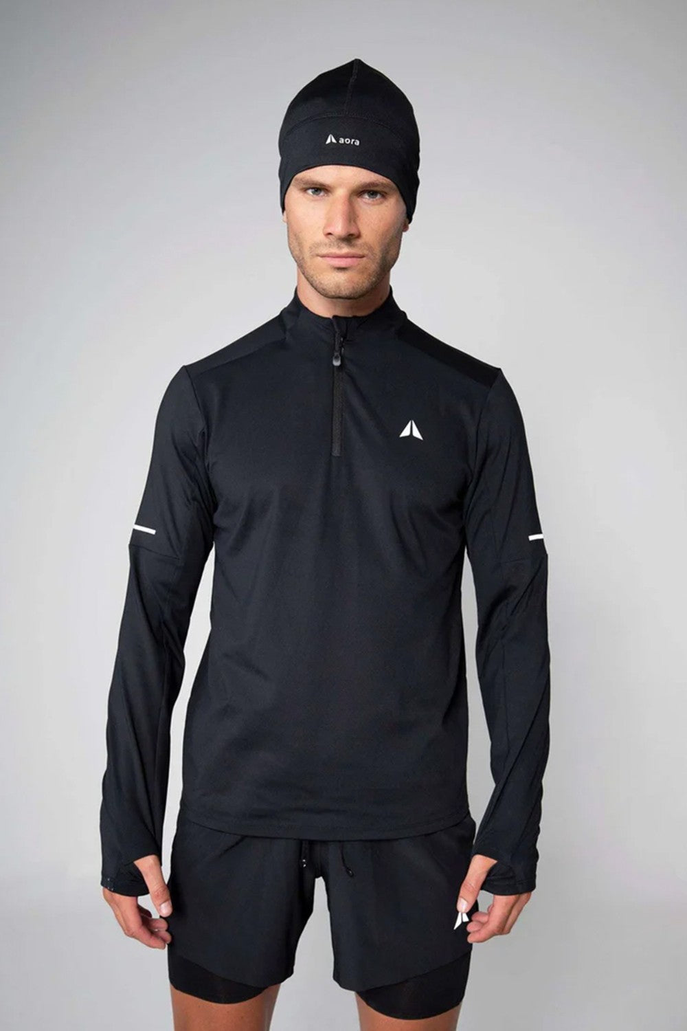 AORA 365 HALF ZIPPER LONGSLEEVE|1266