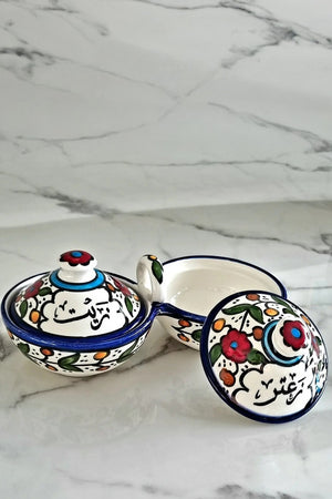 Fyrouzi Zeit w Zaatar Hand Painted Ceramic|1043