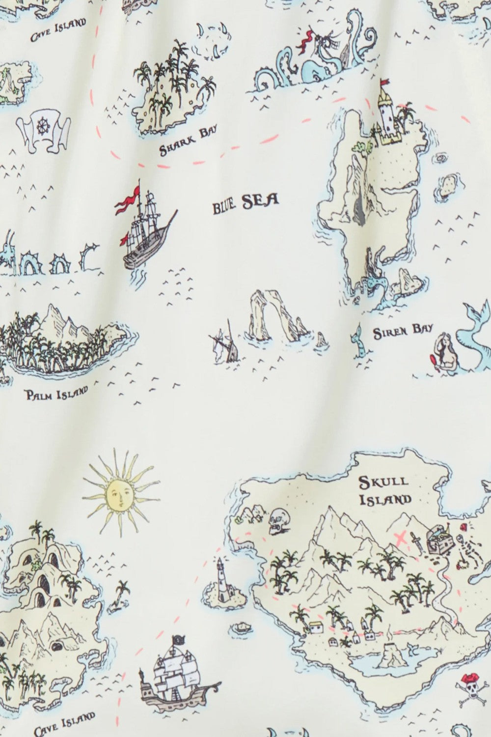 Boardies treasure map boys shorts|1011