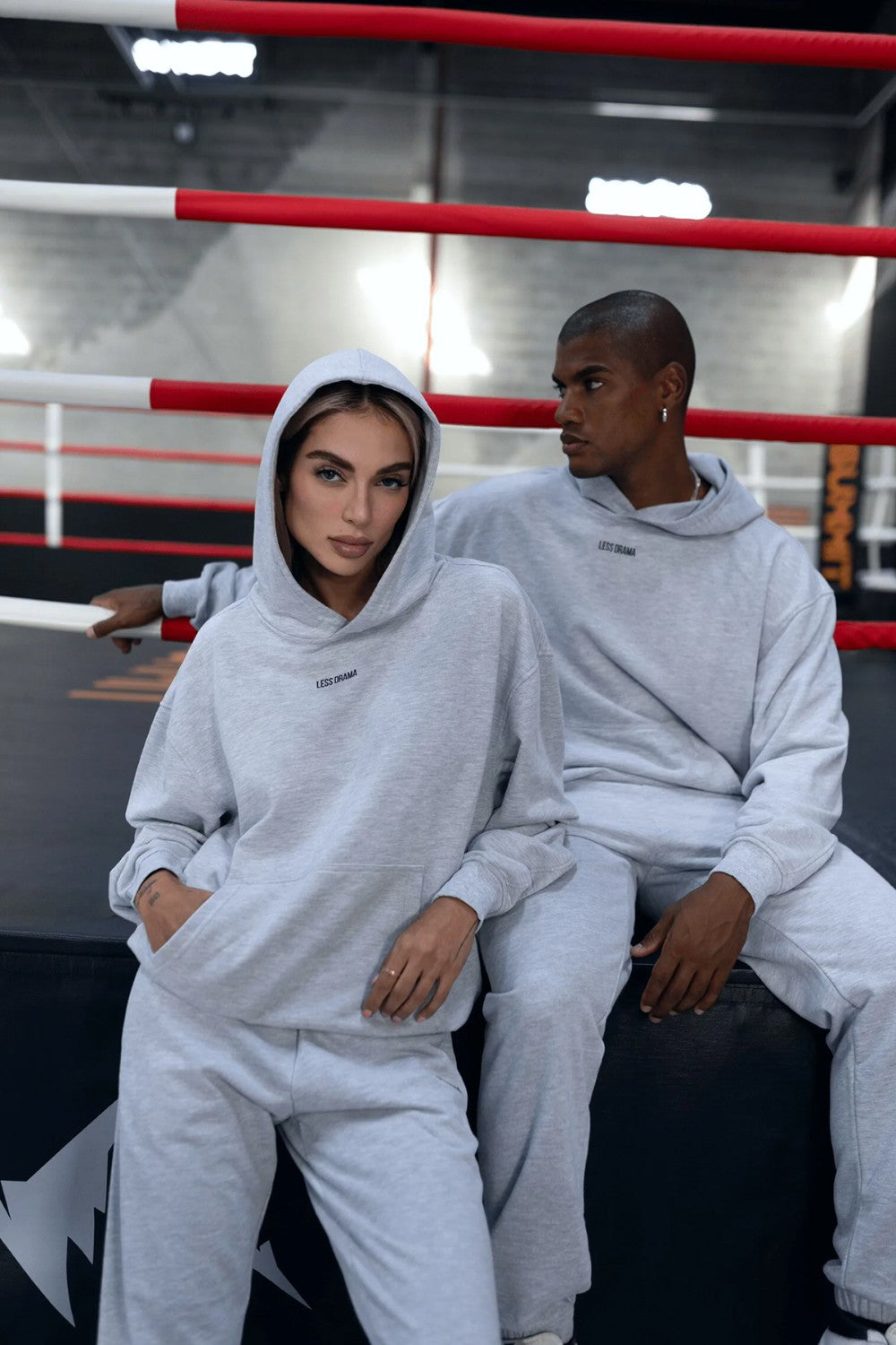 LESS DRAMA ORIGINAL KING OVERSIZED HOODIE|1480